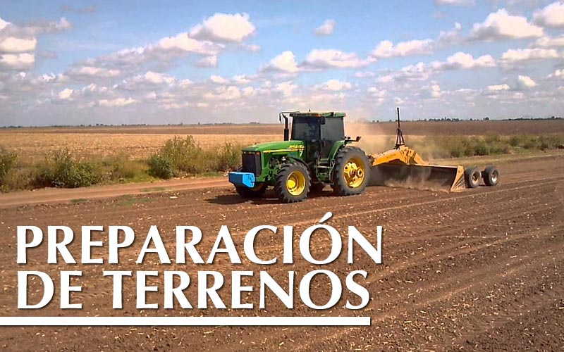 PREPARACIÓN DE TERRENOS